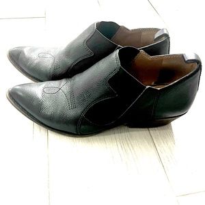 Lucky brand womens ankle boot/cowboy boot